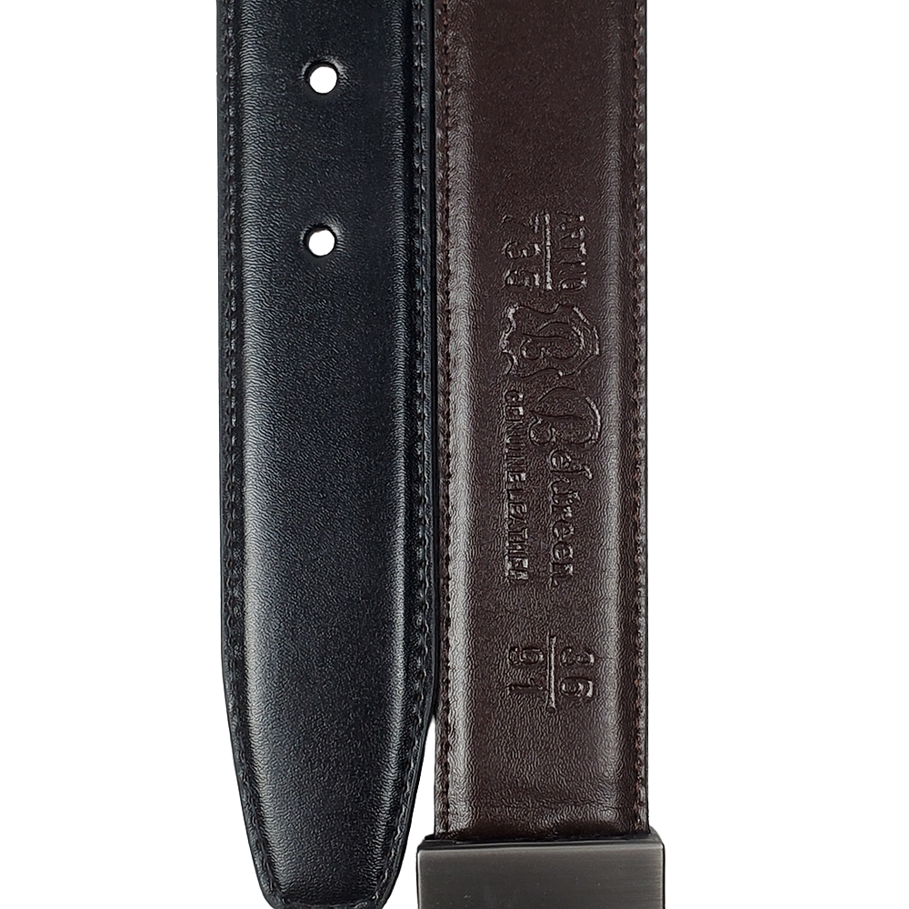 PU Leather Reversible Belt - Black/Brown