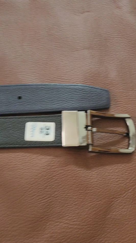 Leather Reversible Belt - Black/Brown (826)